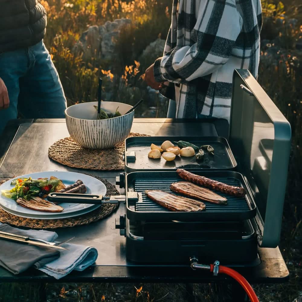 Cadac 2 Cook 3 Pro Deluxe QR Camping Stove, Grey