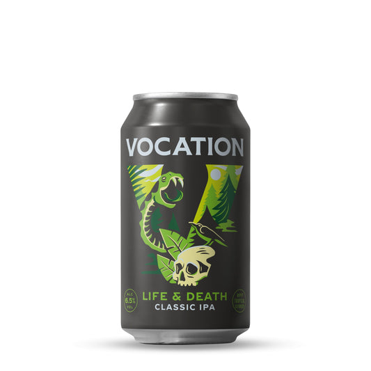 - Vocation Brewery | Life & Death 6.5% Classic IPA | 12 x 330ml | Hoppy Craft Beer -