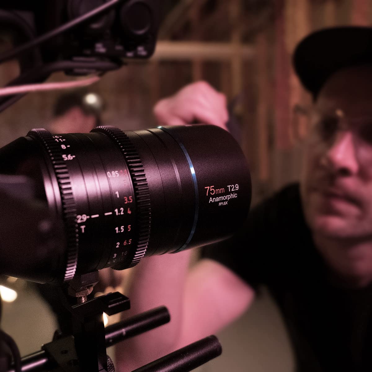 - SIRUI 75mm T2.9 1.6x | Full-Frame Anamorphic Lens | Cinema Lens (E Mount) -