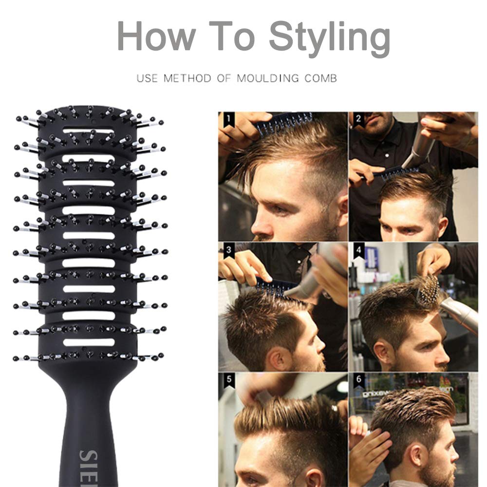 - Hair Comb Professional Men's Hair Brush Great Styling -