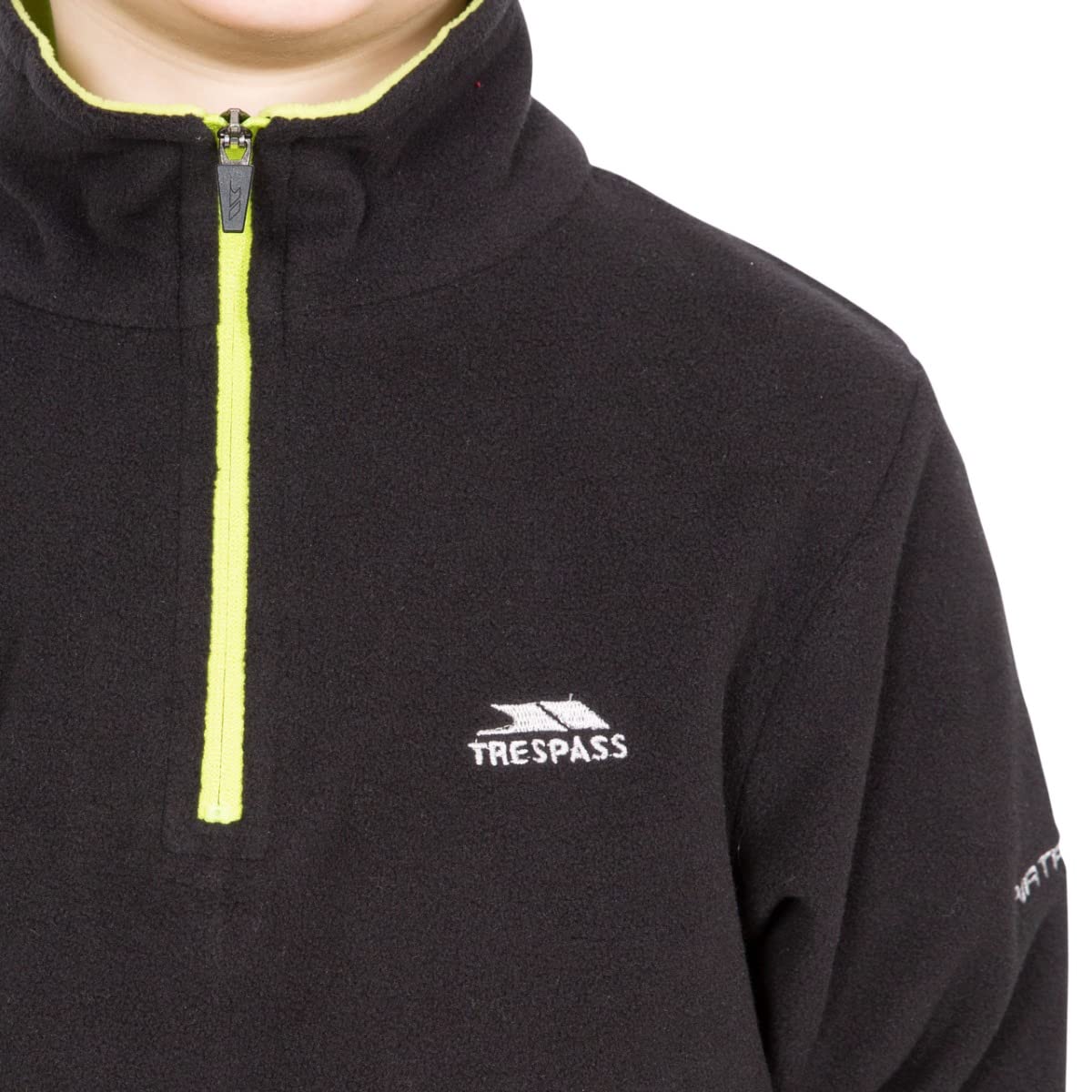 - Trespass | Boys' Etto At100 Microfleece | Black | Size 7 8 UK -