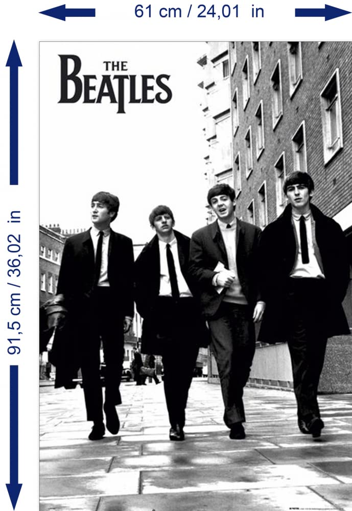 1art1 4331 Poster The Beatles In London 91 x 61 cm