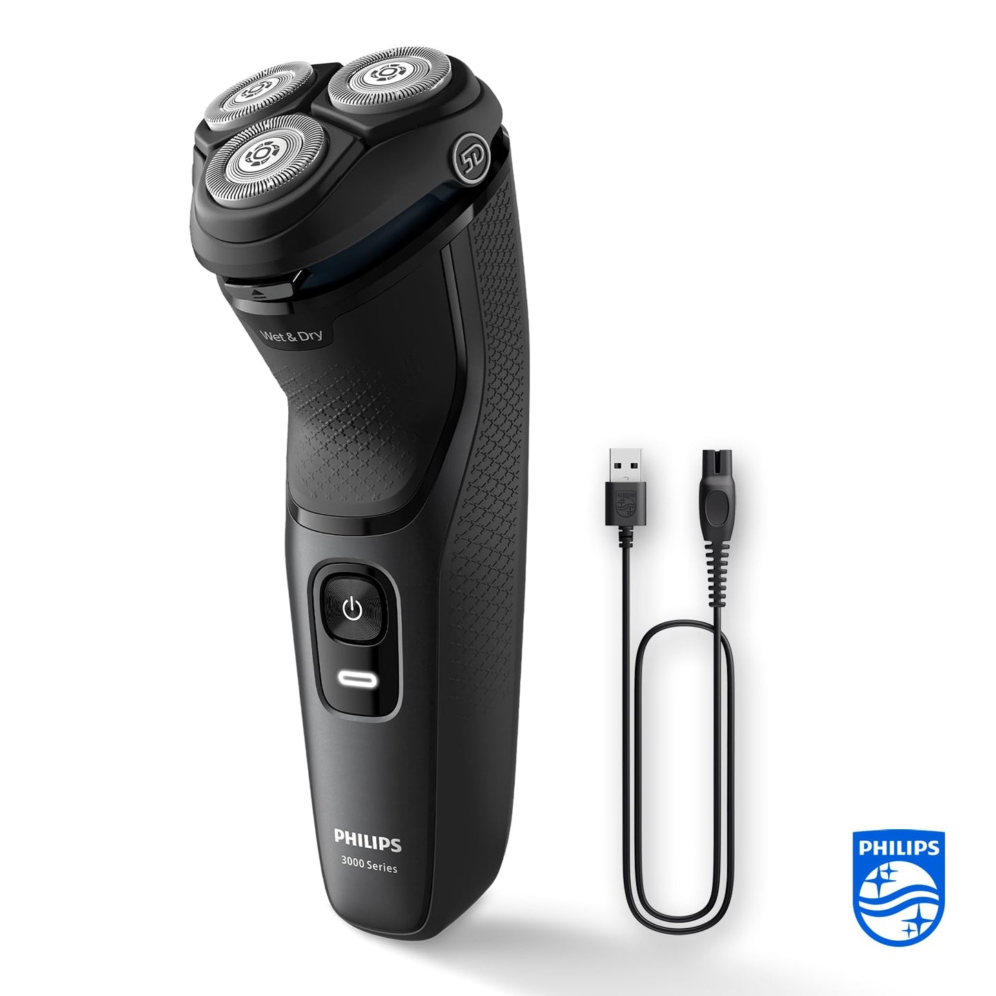 - Philips Electric Shaver 3000 Series | Wet & Dry Electric Shaver for Men -