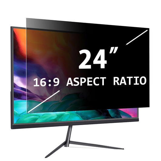 - PYS Removable Computer Privacy Screen Filter | Compatible with 24 inch iMac Monitor -