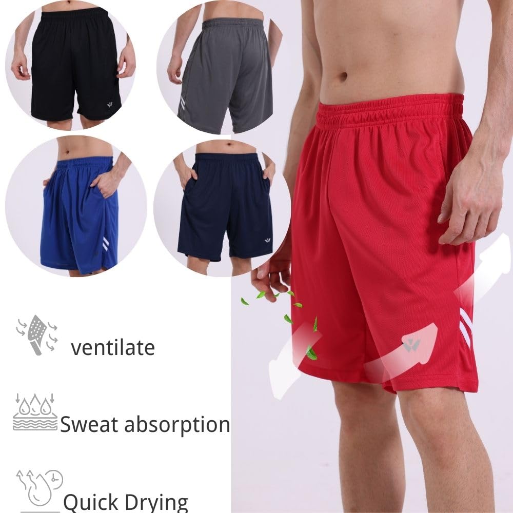 - Fovdtaa 5 Pack | Mens Sports Shorts -