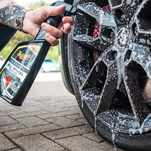 - Meguiar's G180124EU Ultimate All Wheel Cleaner | Iron Remover | 709ml -