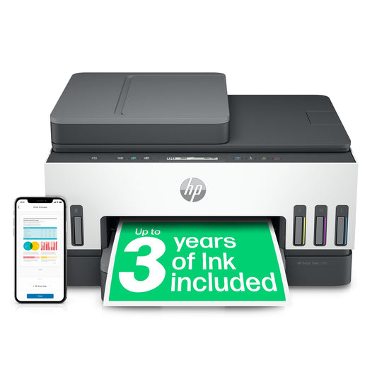 - HP 28B75A Smart Tank 7305 Wireless All-in-One Printer -