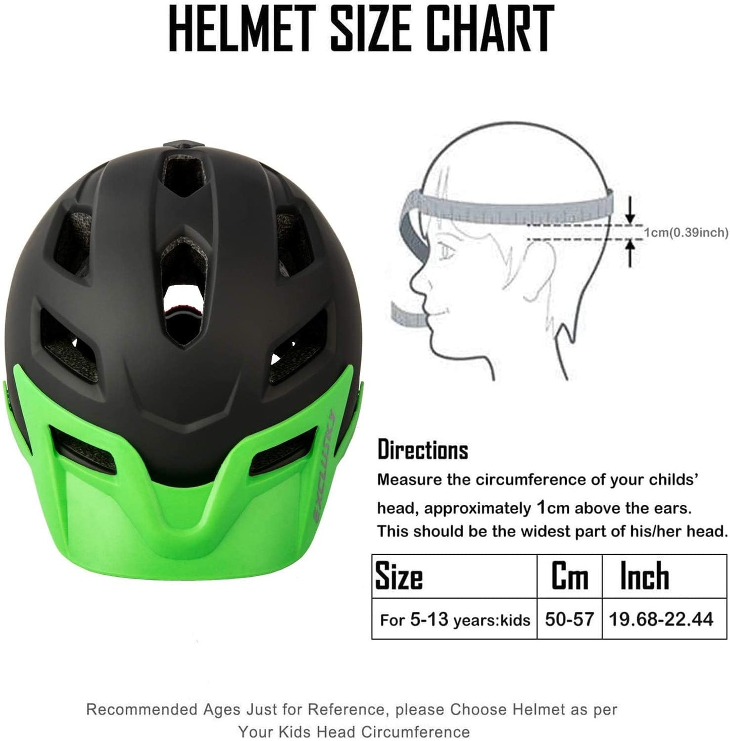 - Kids Helmet | Exclusky Kids Bike Helmet -