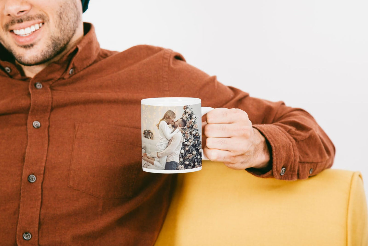 - Personalised Photo Mug Cup 11oz | Custom Design with Your Image, Name, Logo or Text -