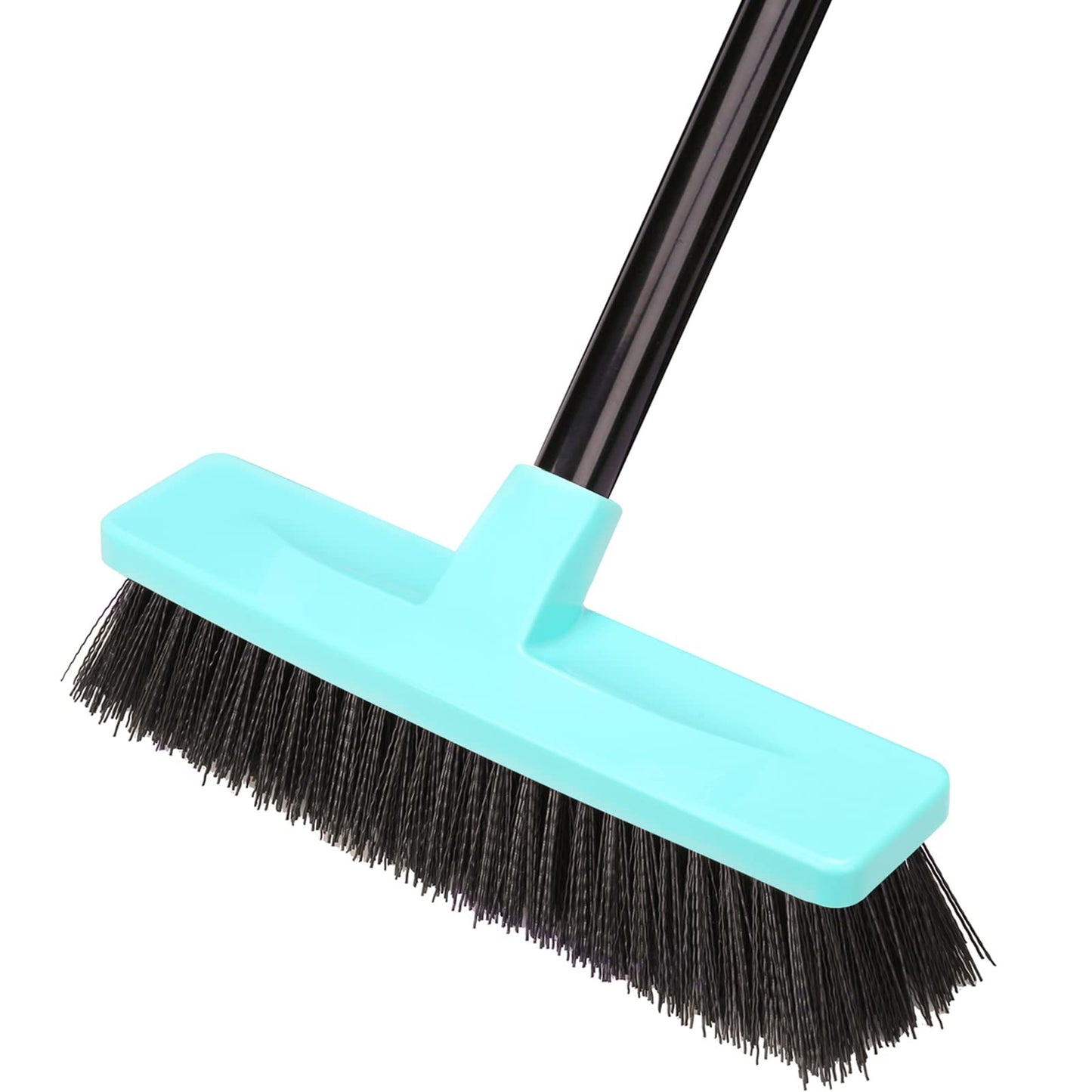 - Yard Brush Telescopic Long Handle with Stiff Bristles Outdoor Broom for Cleaning Scrubbing Driveway Yard Wood Stone Leaves Lawn Garden Broom