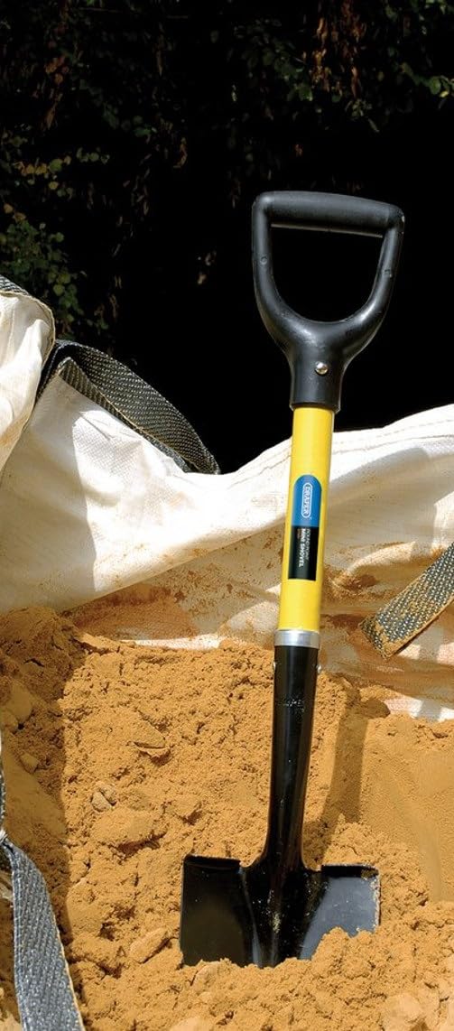 - Draper 57569 Round Point Mini Shovel with Fibreglass Shaft -