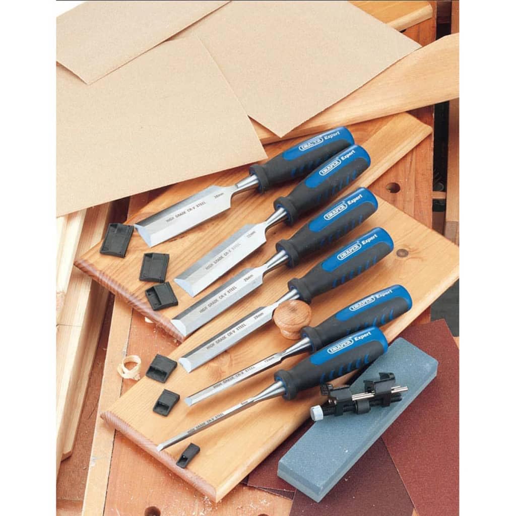 - Draper Expert 88605 8 Piece Wood Chisel Set -