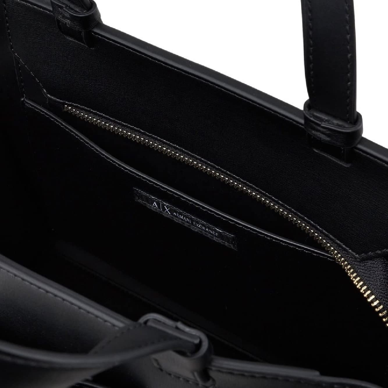 Armani Exchange Shoulder-handbags Women’s Tote, Black, TU