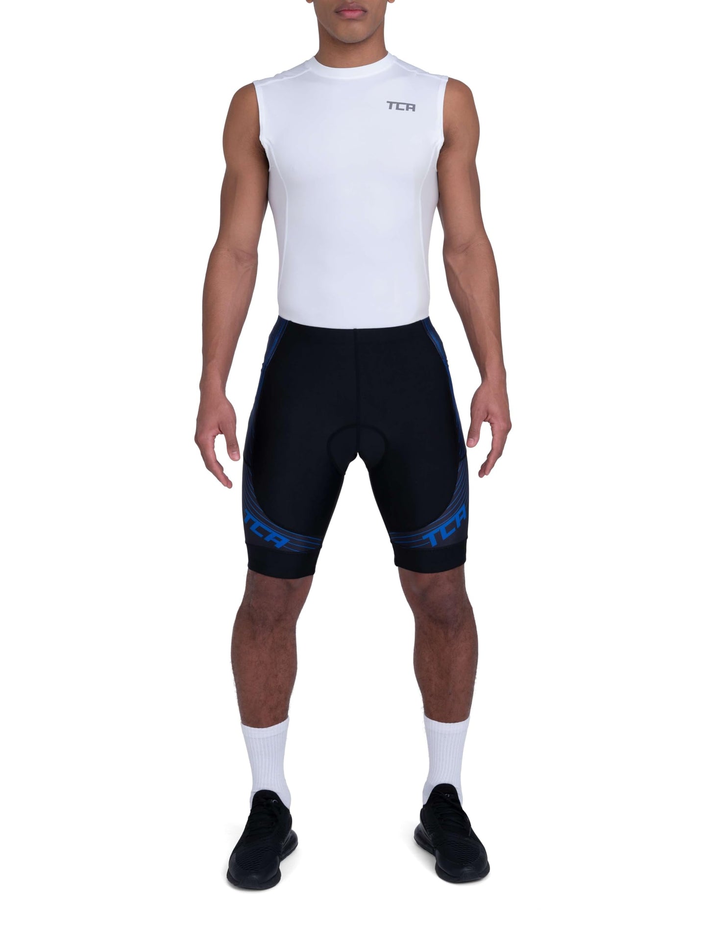 - TCA Men's Slipstream Padded Cycling Shorts | Quick Dry | Breathable | Anti-Slip -