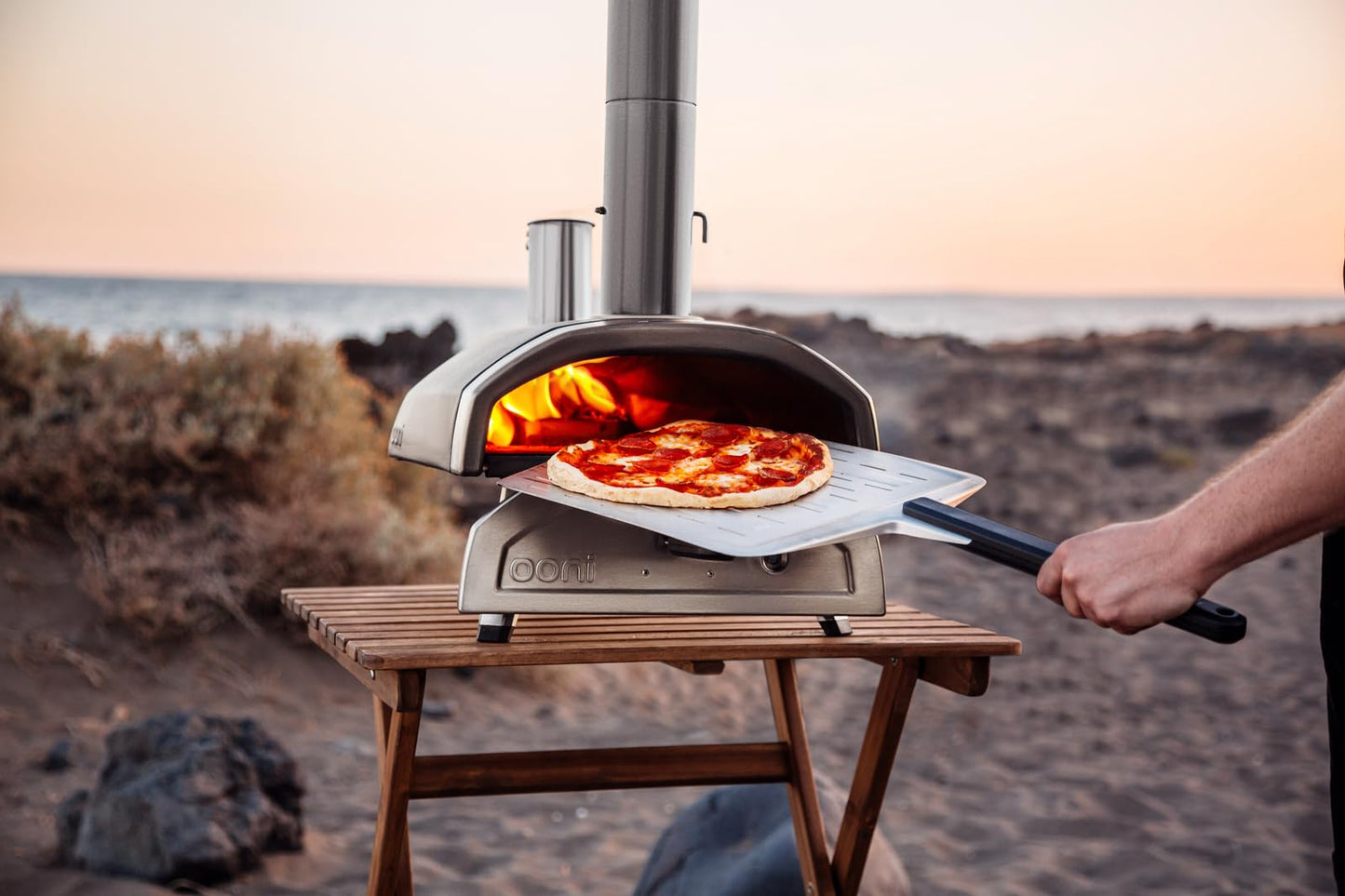 - Ooni Fyra 12 Wood Fired Outdoor Pizza Oven | Portable Hard Wood Pellet Pizza Oven -