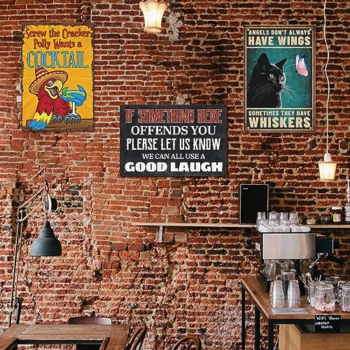 - SUPERDANT | Metal Tin Signs | Vintage Garage Man Cave Decor -