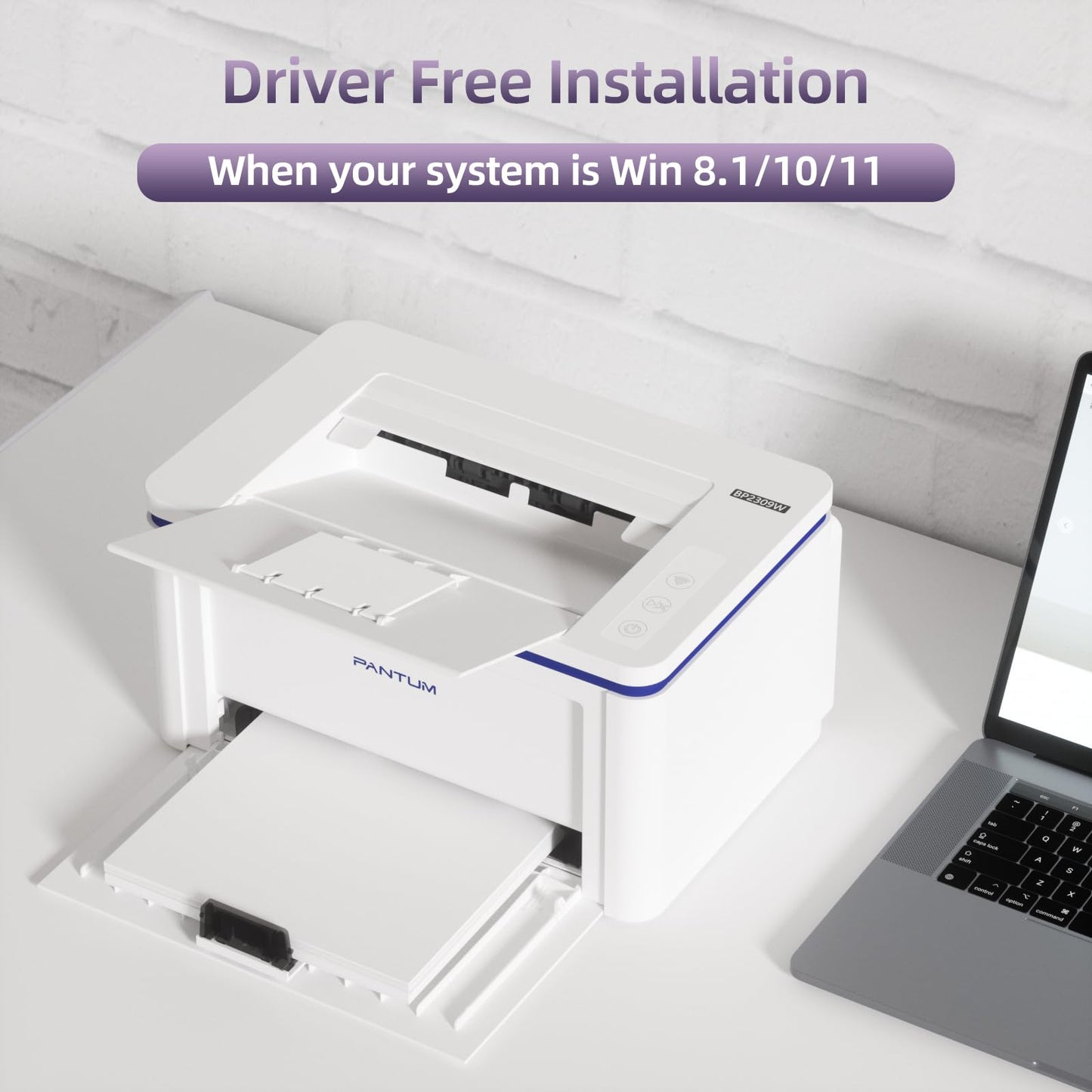 - Pantum BP2309W Wireless Laser Printer | WIFI& USB | 20ppm -