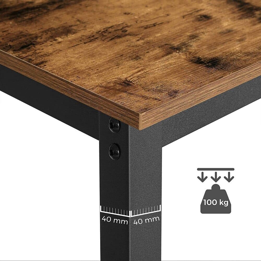 - VASAGLE Bar Table, Industrial Kitchen Table -