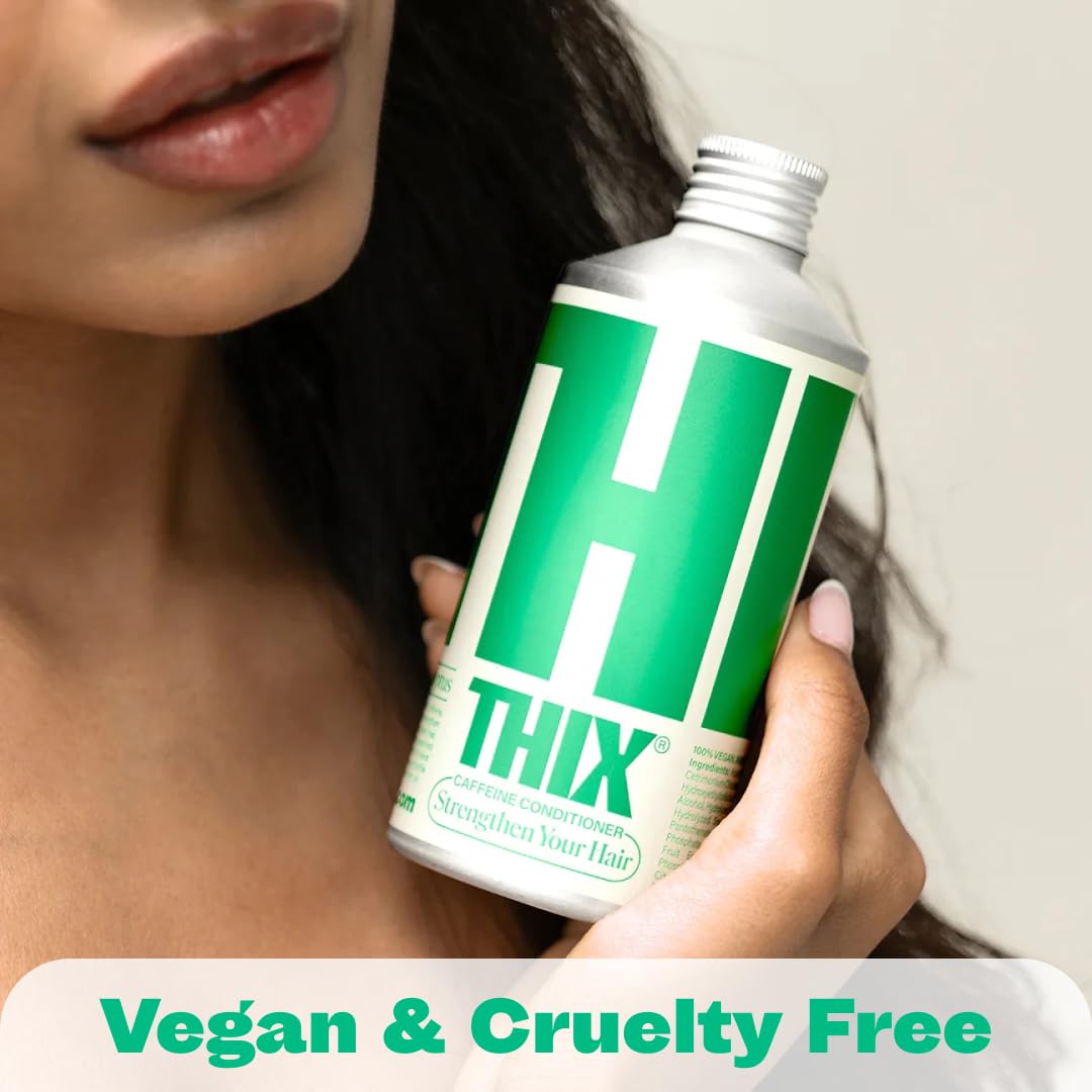 - THIX Caffeine Conditioner | Hair Growth, Biotin Infused | Vegan, Proteins and Vitamins -