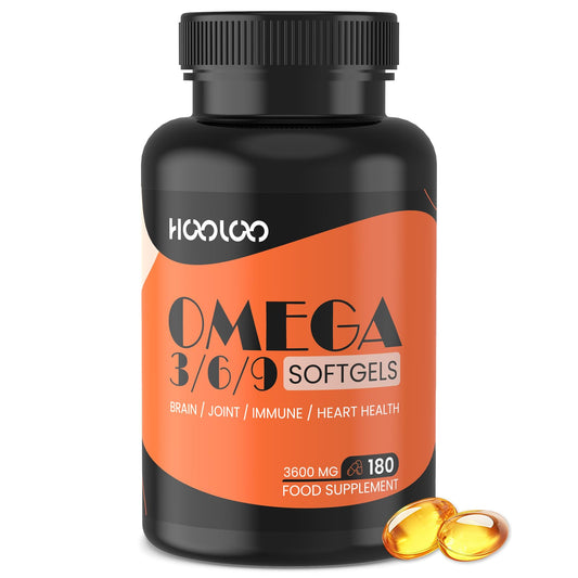 - Omega 3 6 9 Capsules Fish Oil | 3600mg with 816mg EPA & 544mg DHA per Serving | Heart, Brain, Eye and Joint Support for Men & Women -