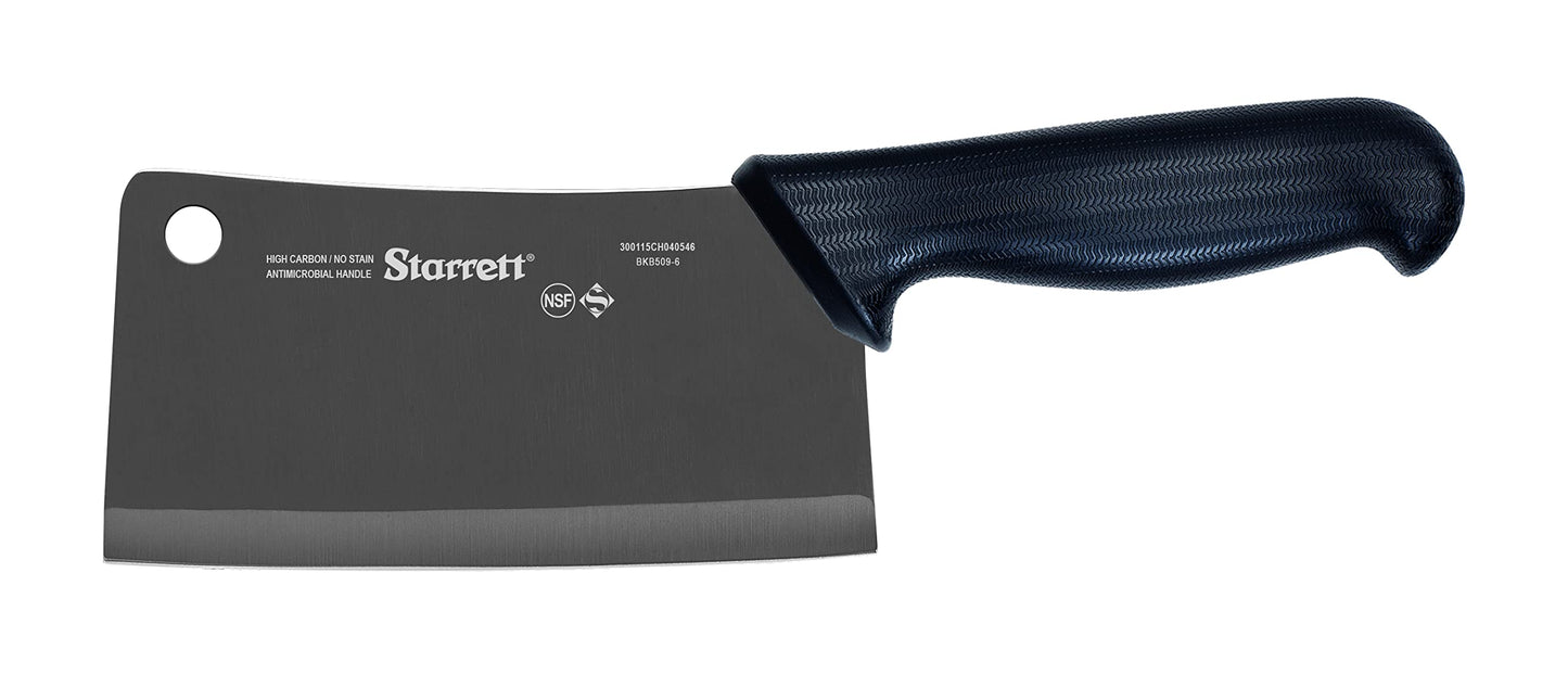 - Starrett Professional | Stainless Steel Chefs Kitchen Cleaver Knives | 8-inch -