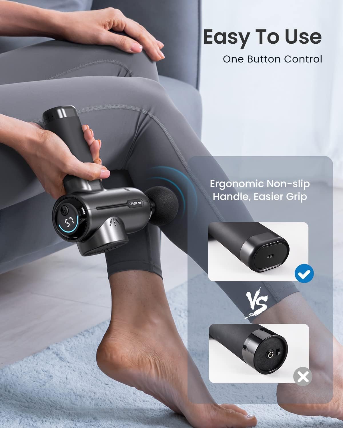 - Massage Gun Deep Tissue | RENPHO Massage Gun | Powerful Massage Gun -