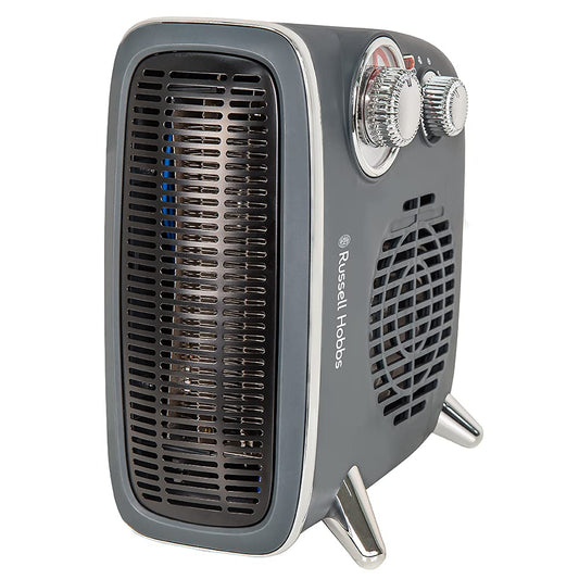 - Russell Hobbs 1800W/1.8KW Electric Heater | Retro Horizontal/Vertical Fan Heater -
