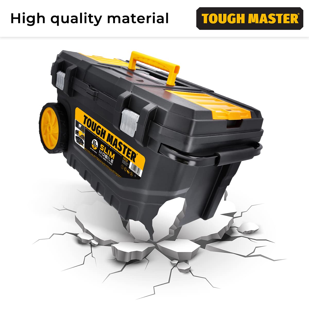 - Tool Box On Wheels | Heavy-Duty Large Toolbox | Mobile Storage Box -