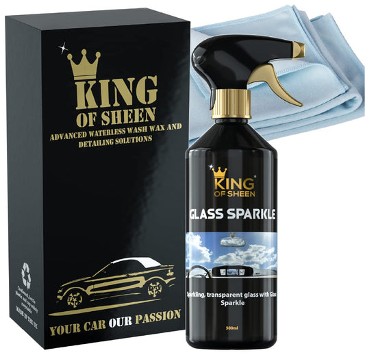 - King of Sheen Glass Sparkle Car Glass Cleaner And Car Glass Polish -