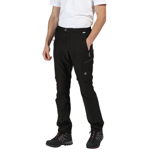 - Regatta Mens Highton Rip Off Zip Off Legs Walking Trousers -