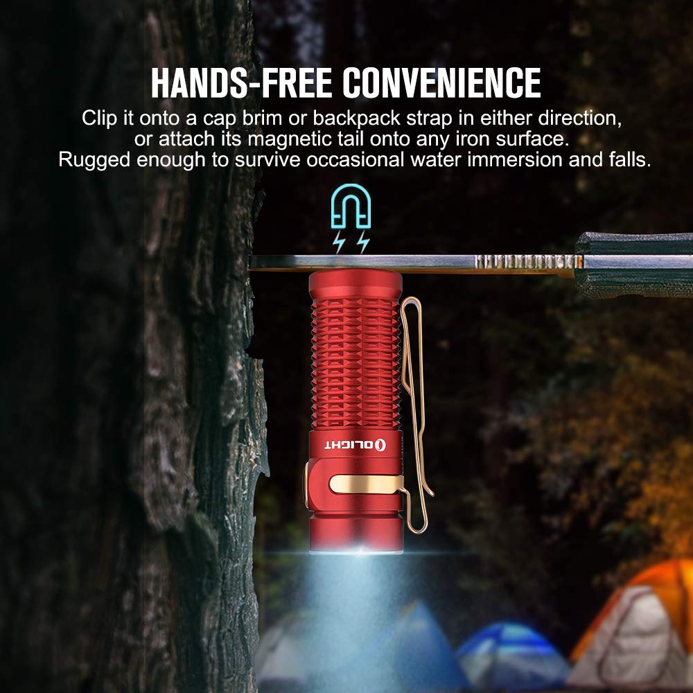 - OLIGHT Baton 3 | Pocket Torch | 1200 Lumens | LED Compact | Magnetic | Rechargeable -