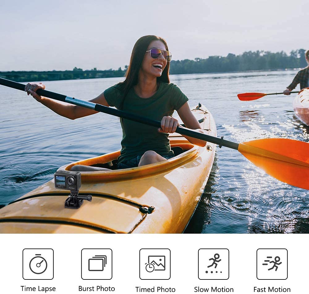 AKASO Brave 7 LE Action Camera, 40M Waterproof Underwater Camera EIS 2.0 Native 4K 20MP Touch Screen WiFi Sports Camera Remote Control Vlog Camera