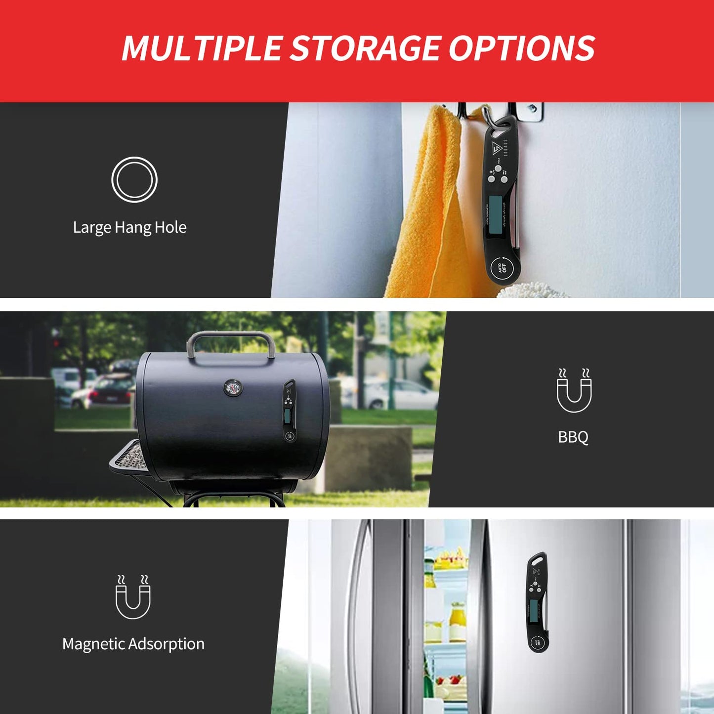 - DOQAUS Digital Meat Thermometer | Instant Read Food Thermometer -