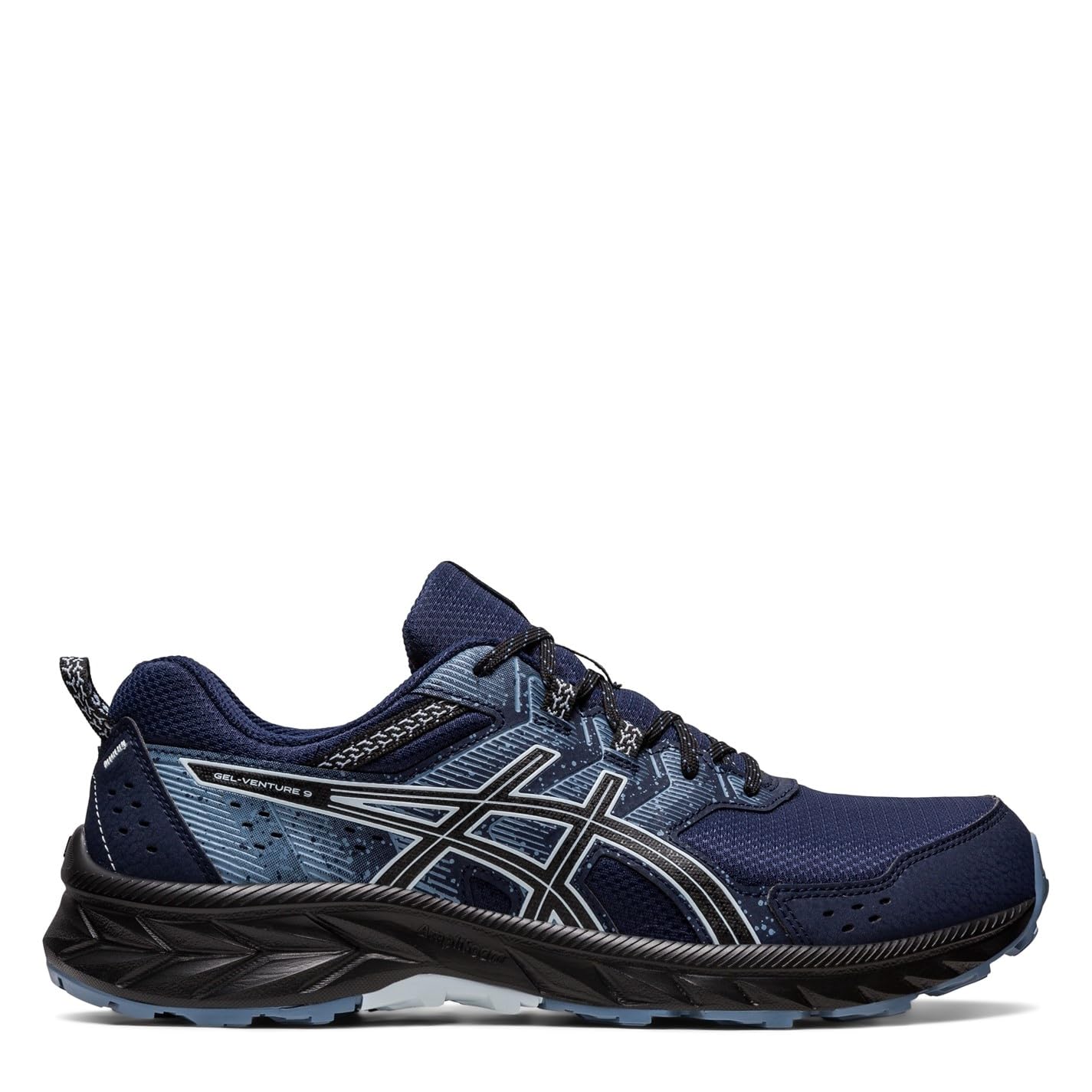 ASICS Gel Venture 9 Mens Trail Running Shoes Midnight 9 (44)