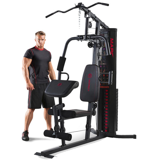 - Marcy Eclipse HG3000 Compact Home Gym with Weight Stack | 68 kg -