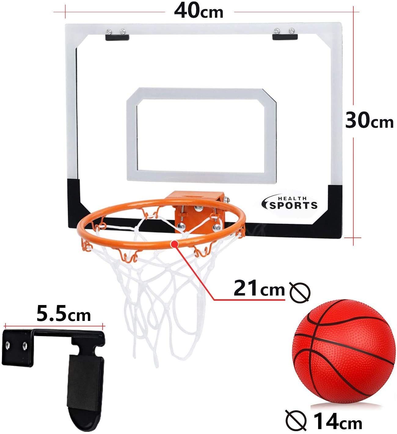 - Dreamon Mini Basketball Hoop for Kids | Wall Mounted Basketball Hoop Includes Basketball And Net -