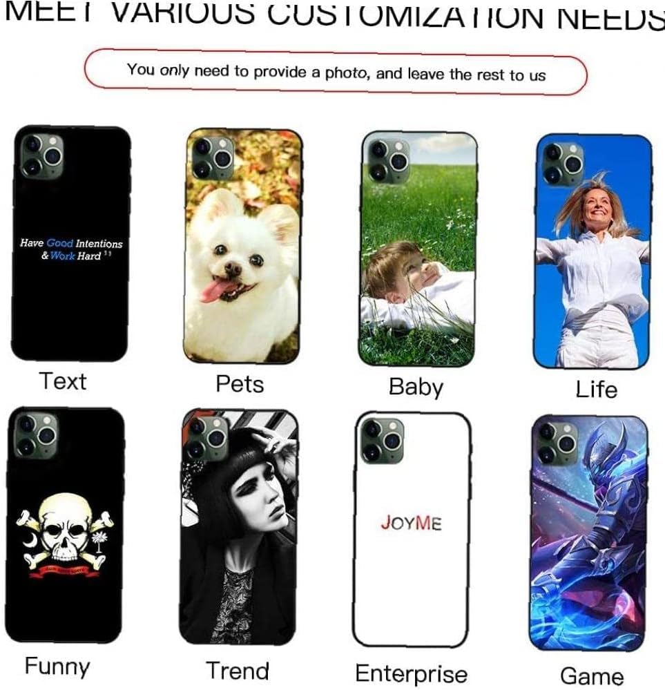 - Naispanda Personalised Phone Case for Google Pixel 6A 5G with Photo Text -