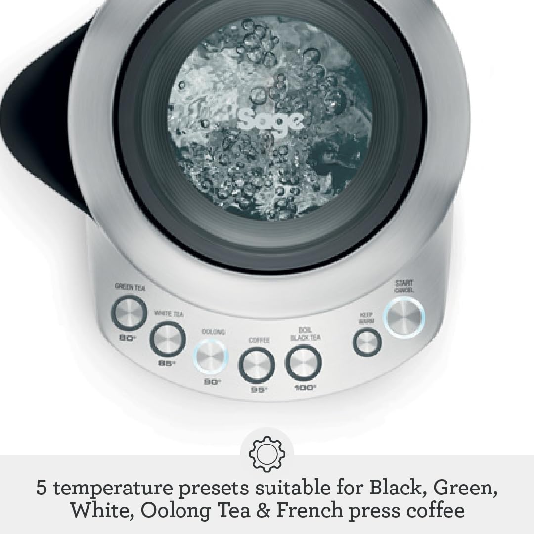- Sage | The Smart Kettle, Brushed Stainless Steel -