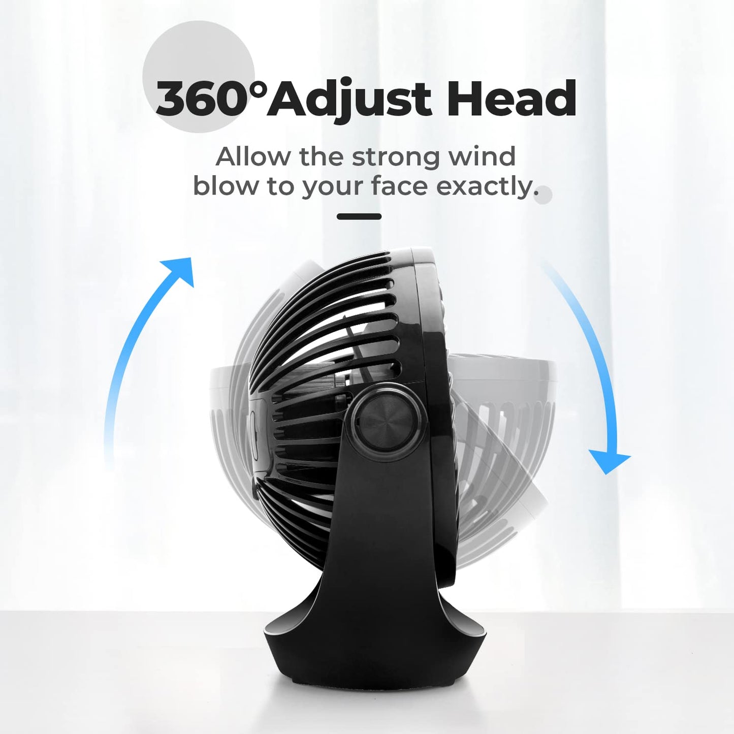 - OCOOPA USB Fan | USB Desk Fan Table Fan | Strong Airflow & Quiet Operation -