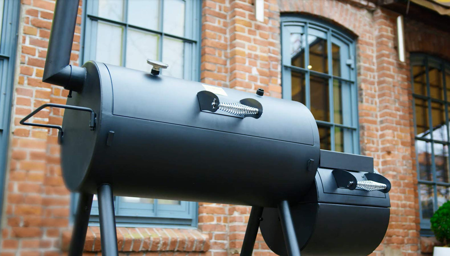 Char-Broil 140 755 Oklahoma Joe’s® Highland Smoker, Black Finish.,145 x 85 x 135 cm