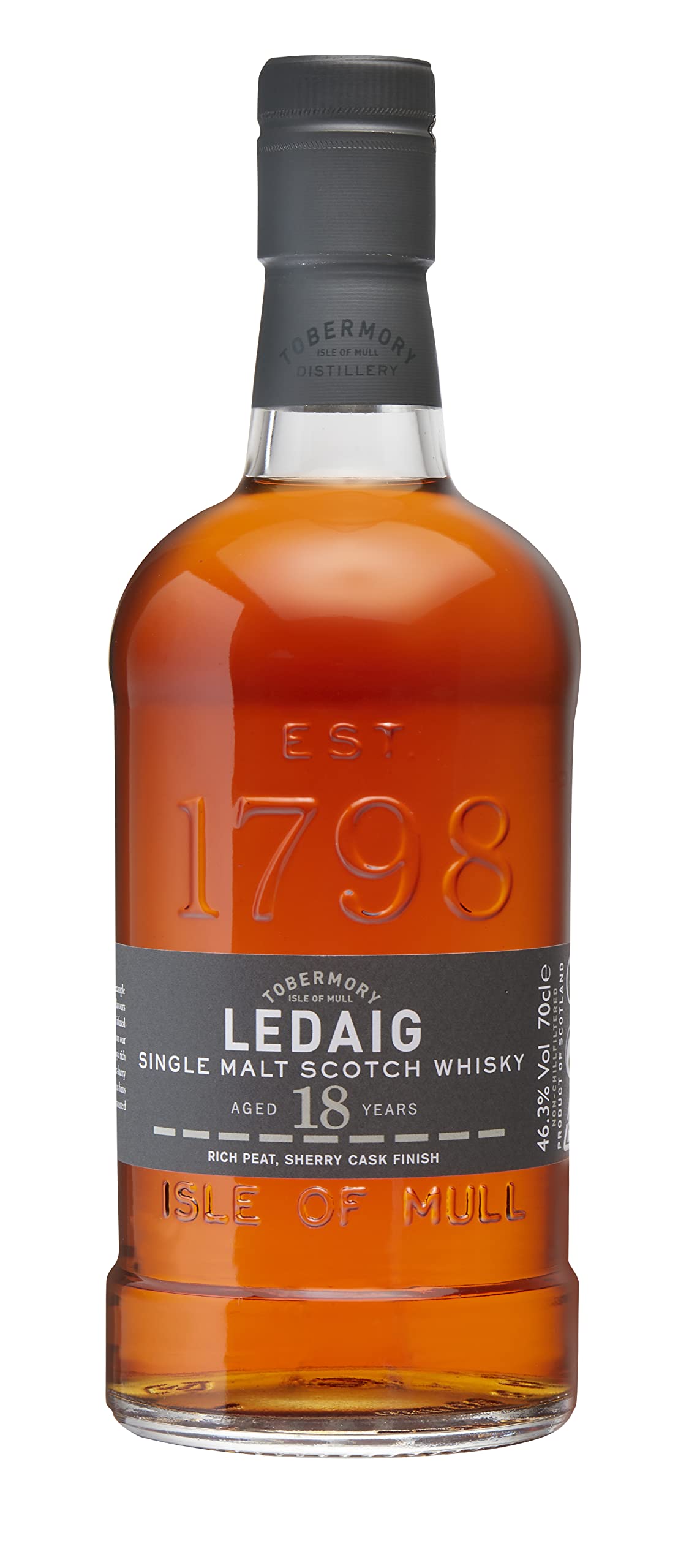 - Ledaig 18 Year Old Single Malt Scotch Whisky | 70 cl -