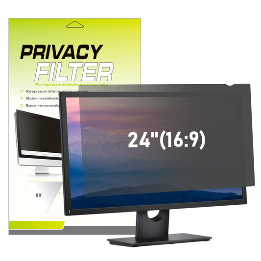 - LAMA 24 Inch Computer Privacy Screen Filter | Universal Computer Monitor Privacy Filters -