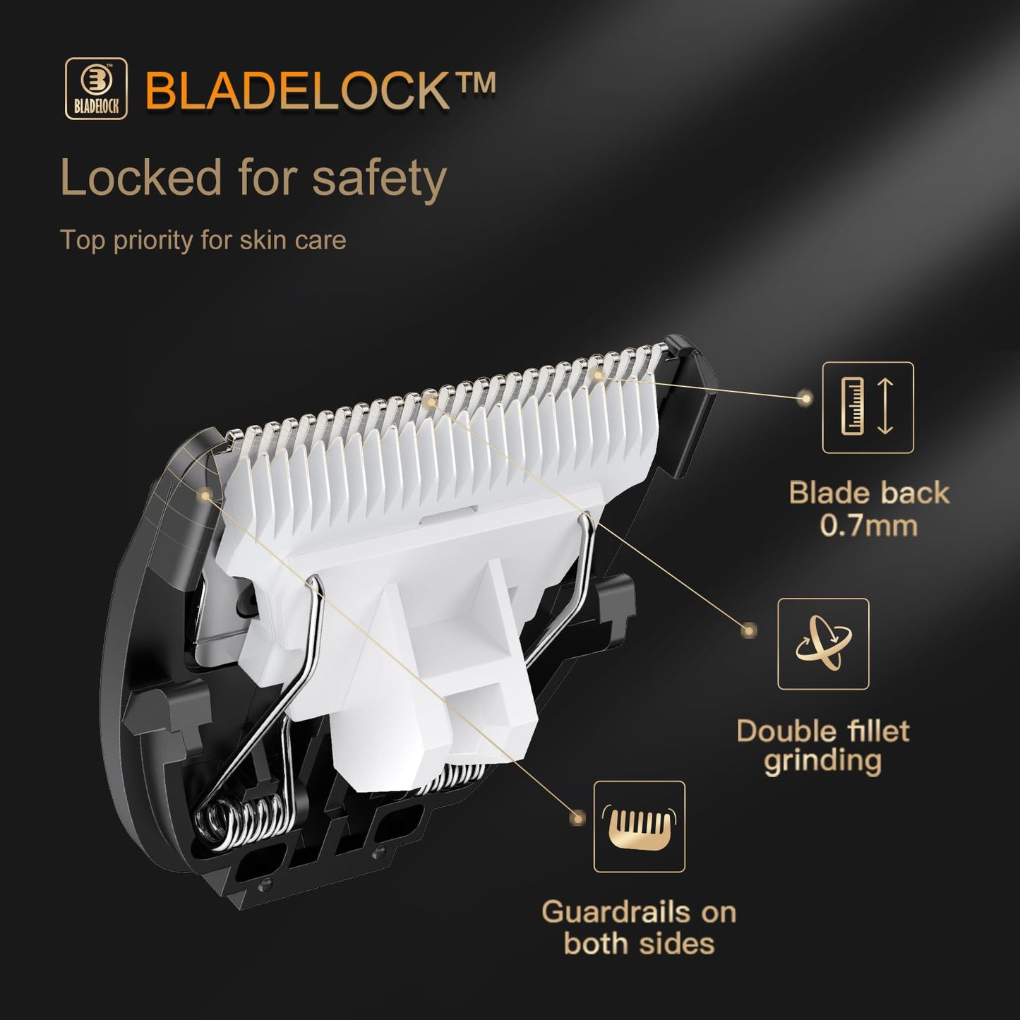 Body Hair Trimmer for Men, Electric Hair Clippers Ball Trimmer with Skin-Safe Blade, Waterproof Pubic Groin Hair Trimmer Grooming Kit with LCD Display & Recharge Dock