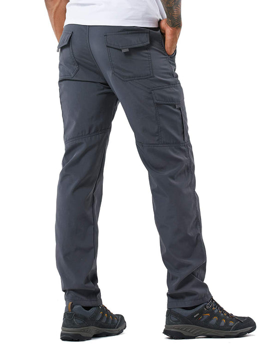 - Men's Outdoor Hiking Trousers | Quick Dry | Lightweight | Thick Fleece -