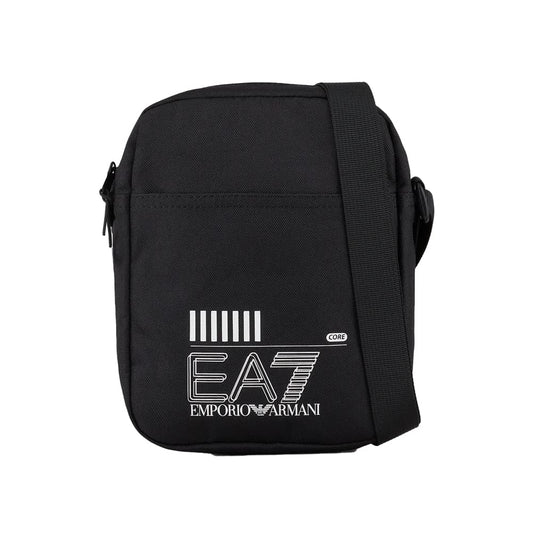 - Emporio Armani EA7 men crossbody bags black | white logo -