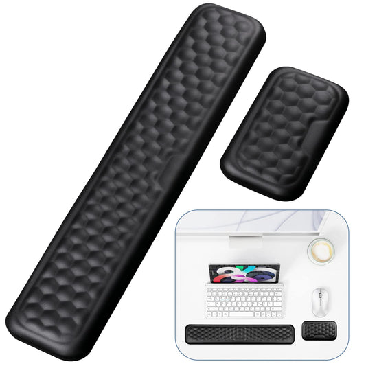 - Giecy Keyboard Mouse Wrist Rest | Ergonomic Keyboard Support Pad Wrist Rest -
