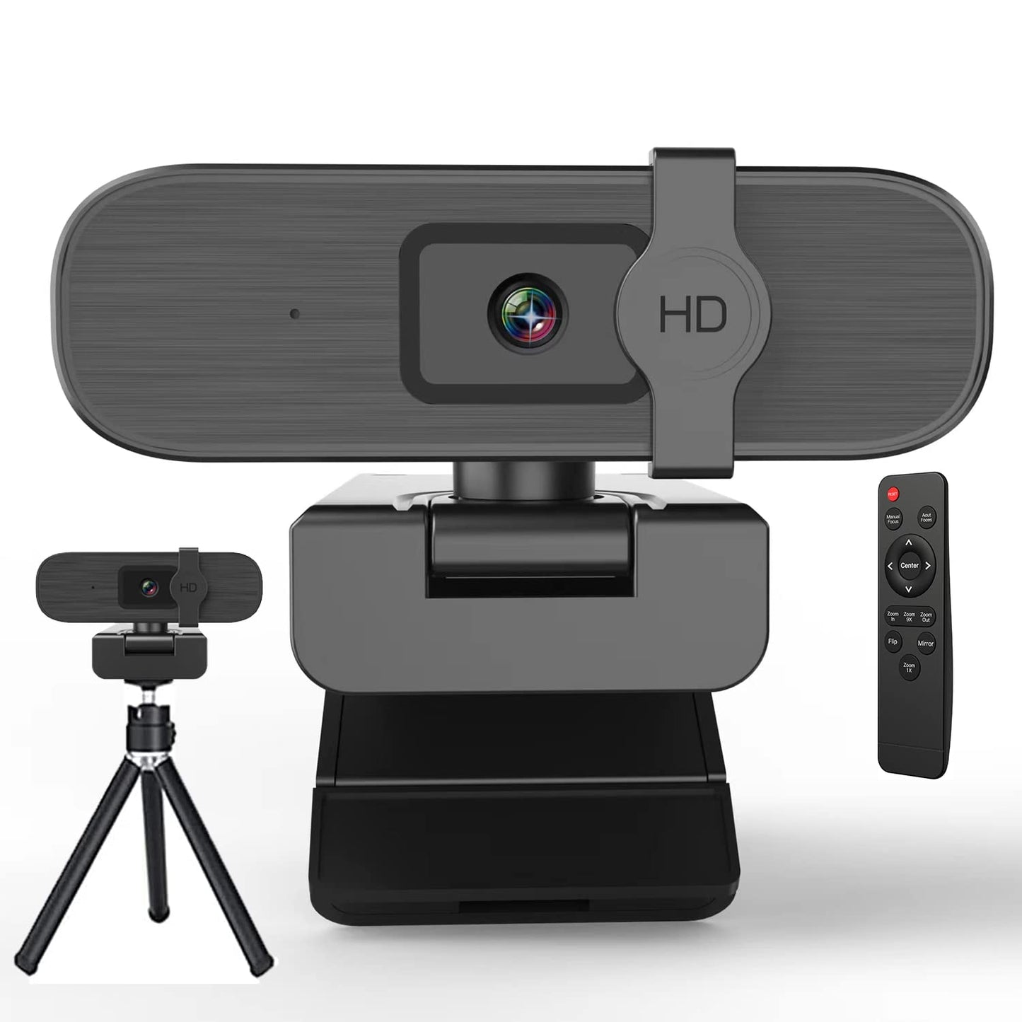 - Nolansend 4K Webcam for PC | Auto-zoom | Remote Control -