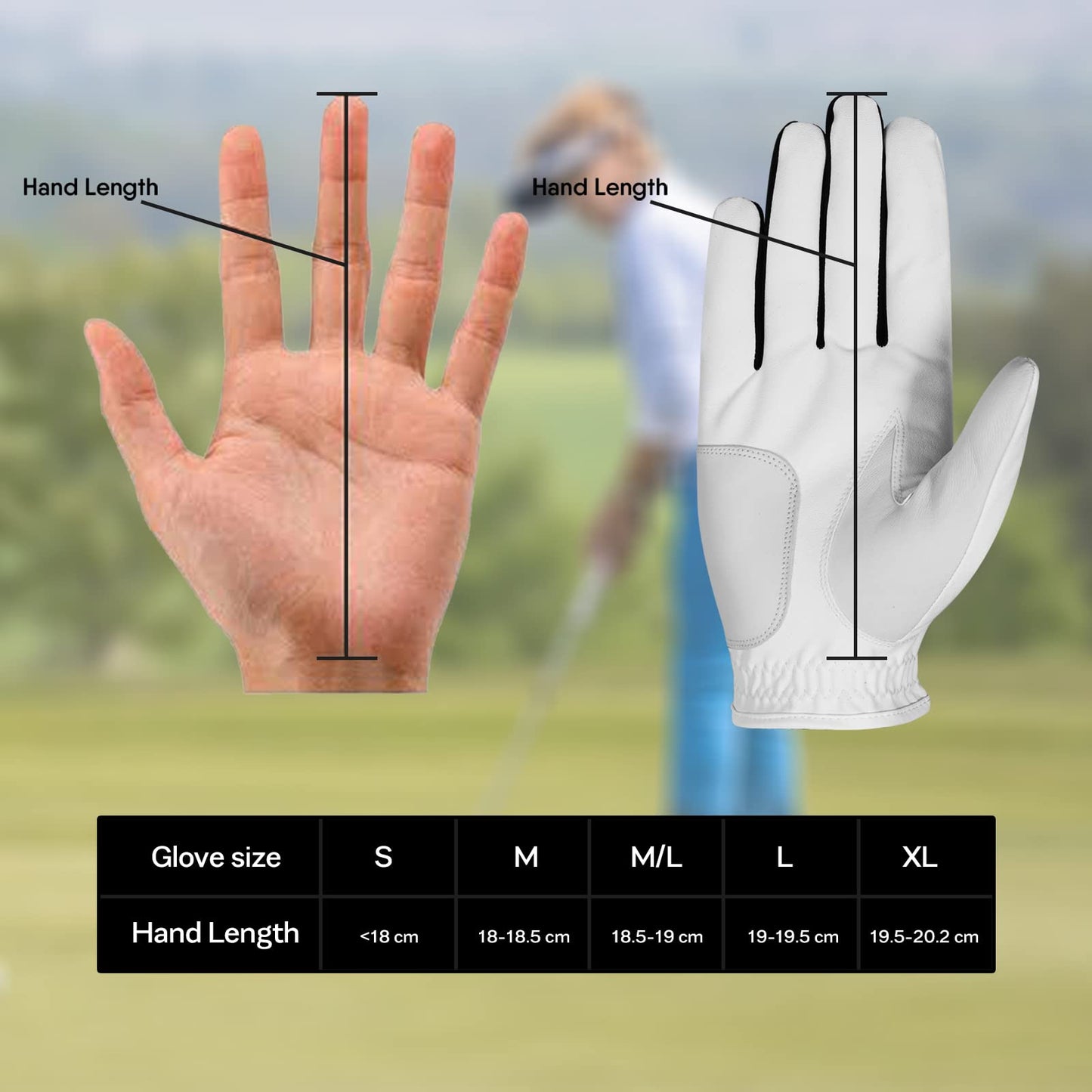 - SAWANS Golf Glove | Men's Durable Premium Leather Left Hand Right -