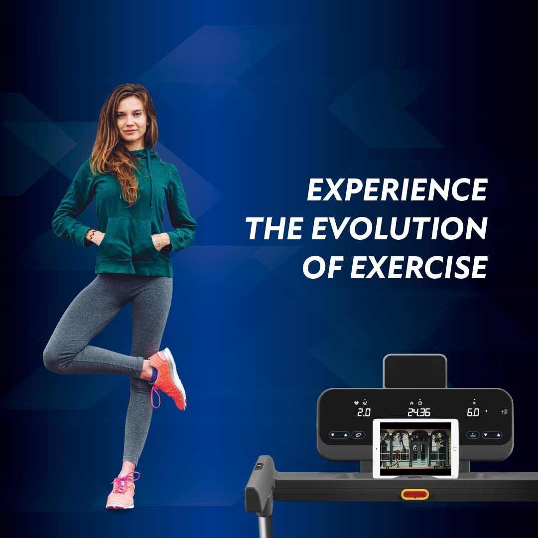 - Horizon Fitness Evolve 3.0 Folding Treadmill for Home Use -