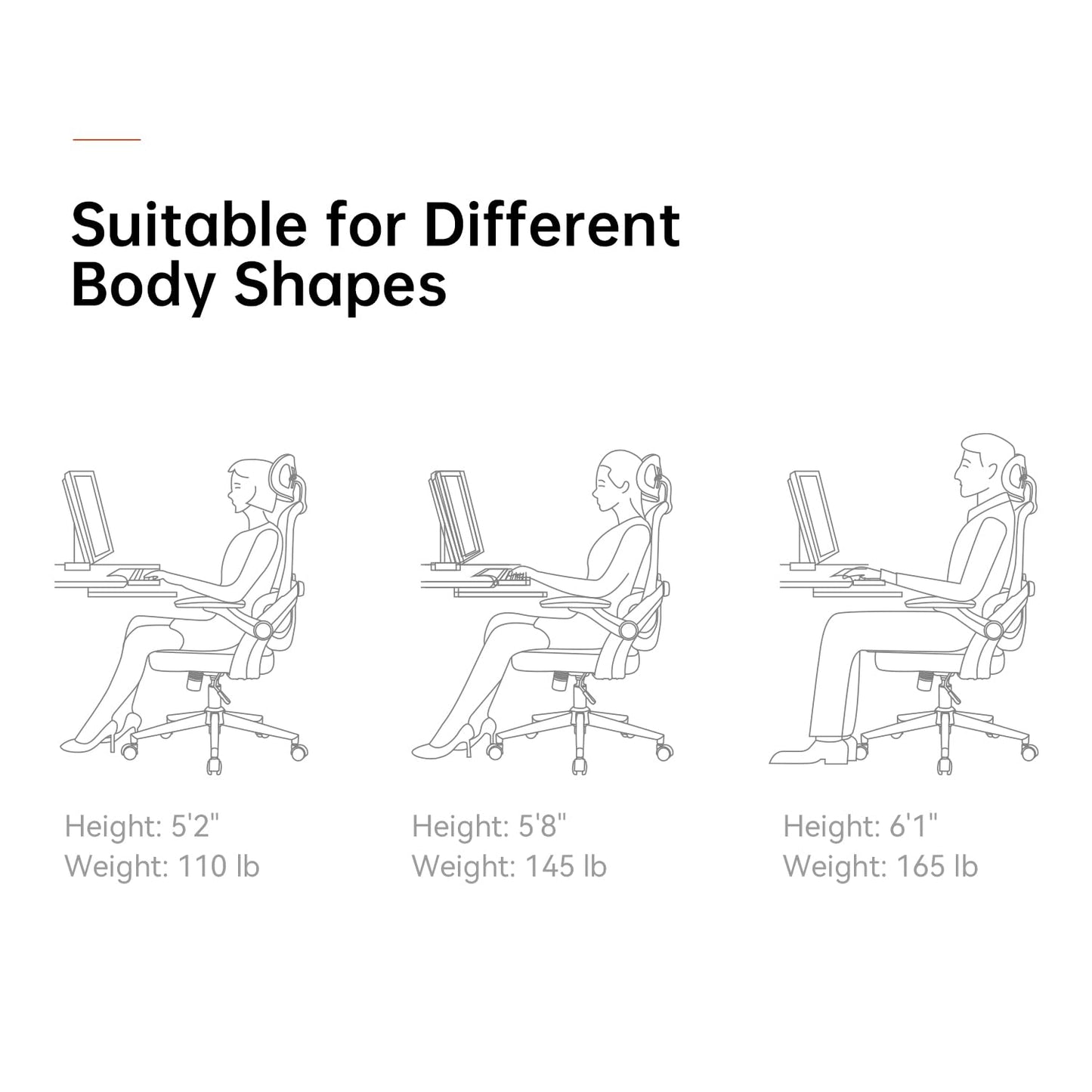 - SIHOO M102C Ergonomic Mesh Office Chair | High Back Desk Chair | 3D Armrests -